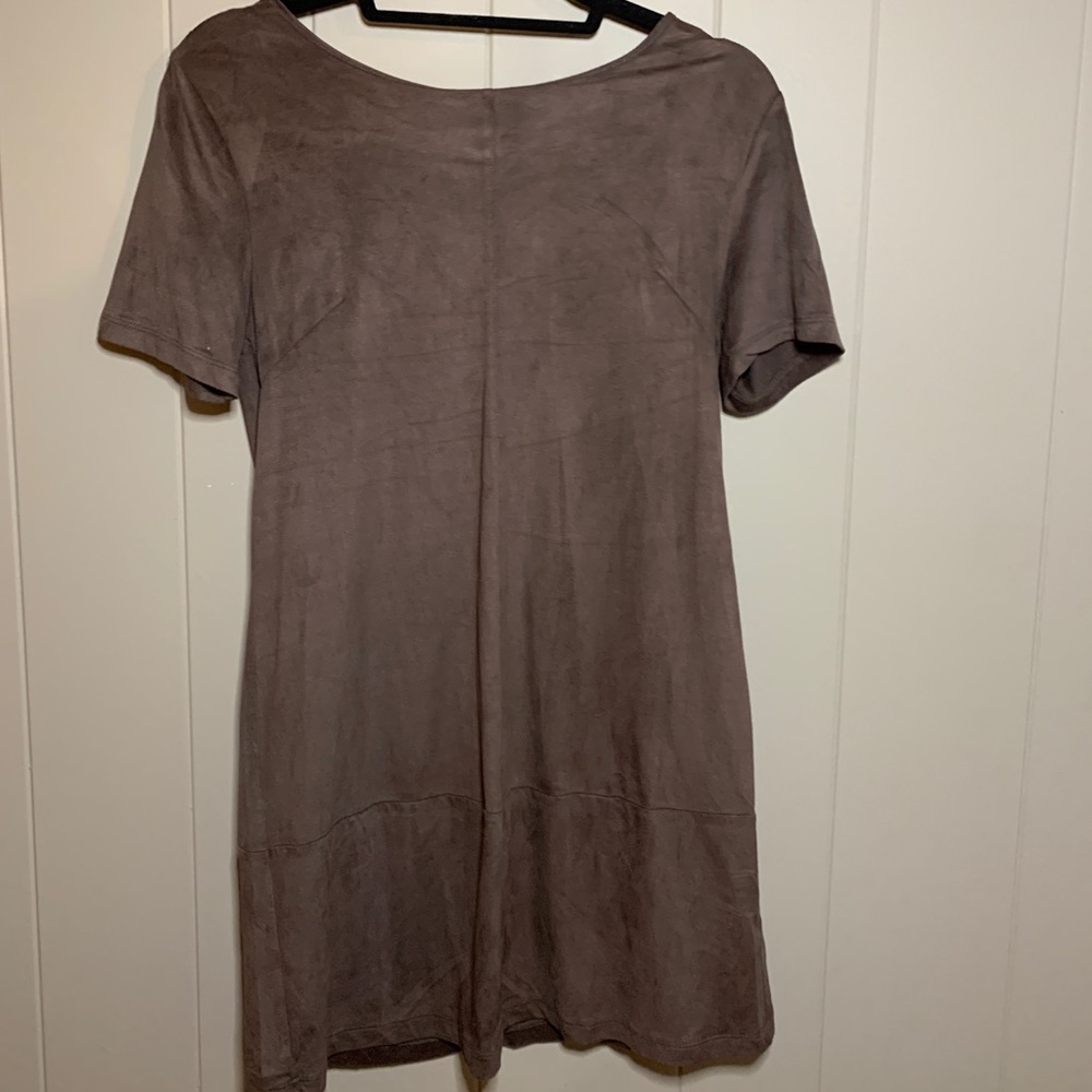 Suede Dress